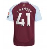 Aston Villa Jacob Ramsey #41 Hemmatröja 2024-25 Korta ärmar